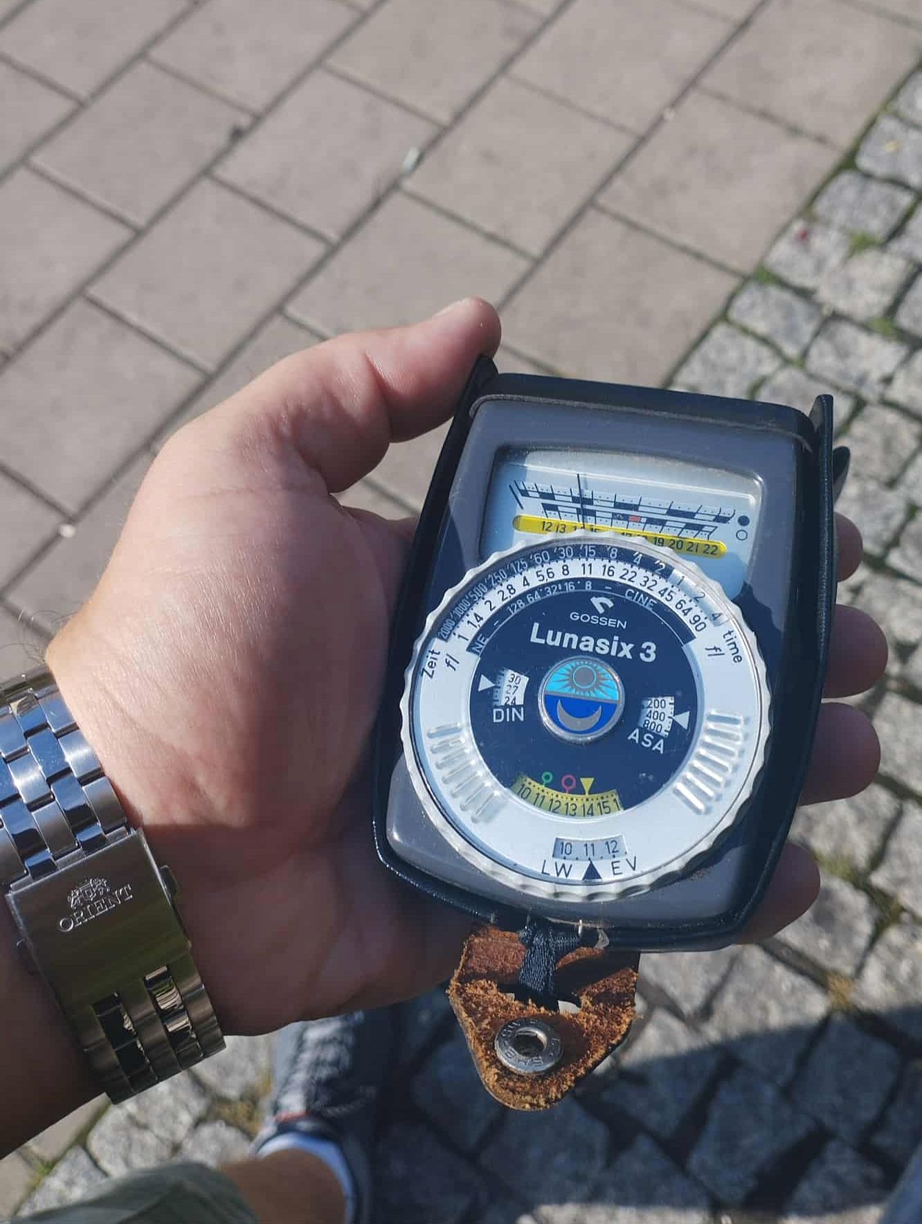 gossen lunasix 3, światłomierz fotograficzny